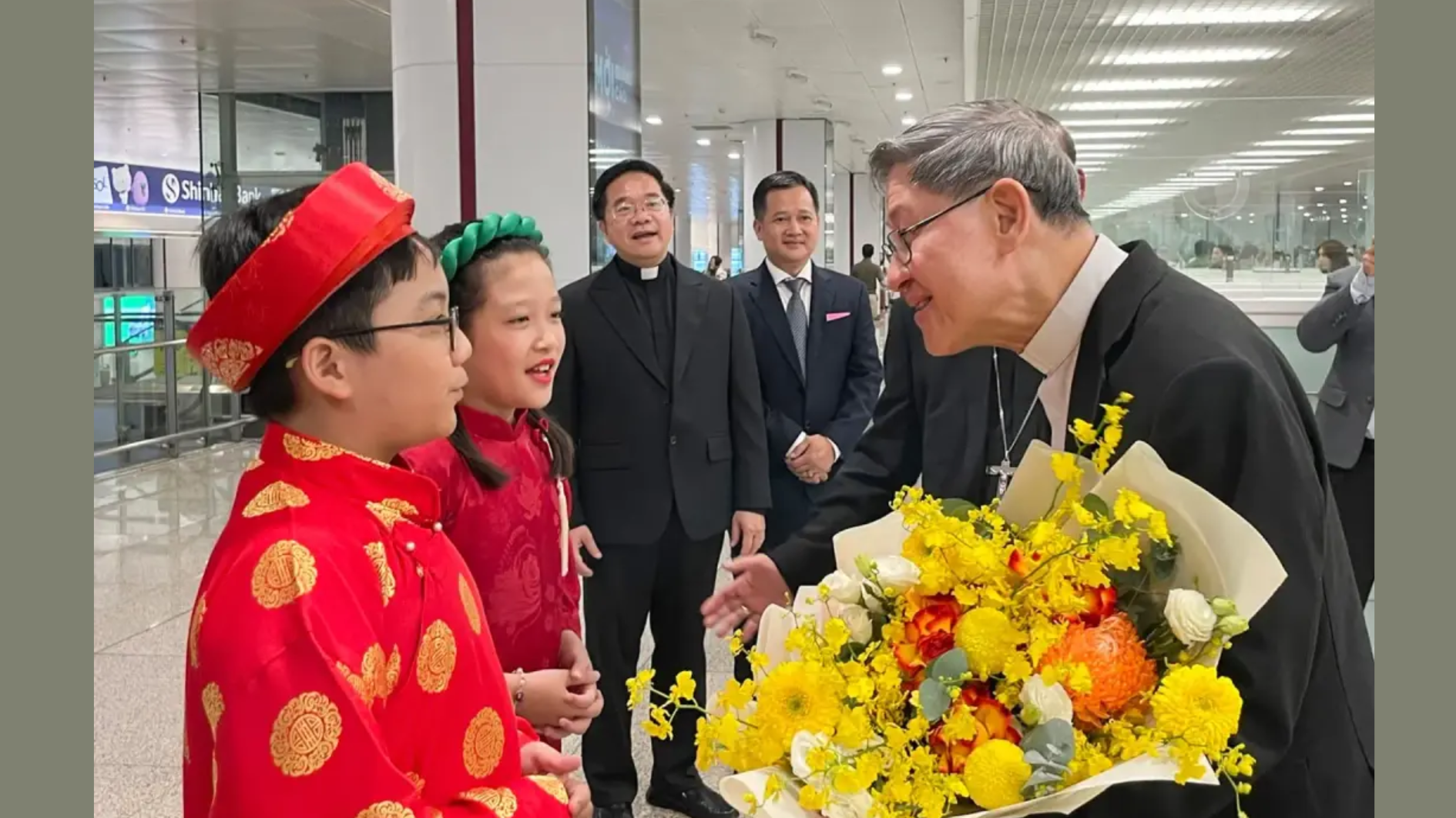 Đức Hồng y Luis Antonio G. Tagle – Tổng trưởng Phân bộ Khởi đầu Loan báo Tin Mừng, Đặc sứ của Đức Thánh Cha – đã đến Việt Nam 